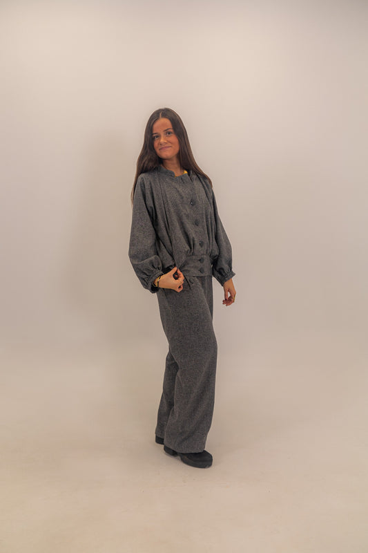 Bomber en gris